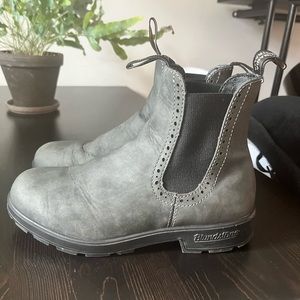 Blundstone #1630 boots rustic black size 8